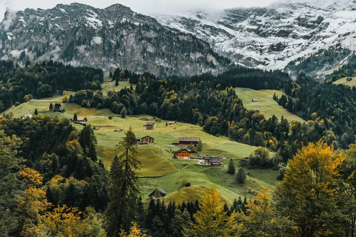 Scenery of Continental Europe.