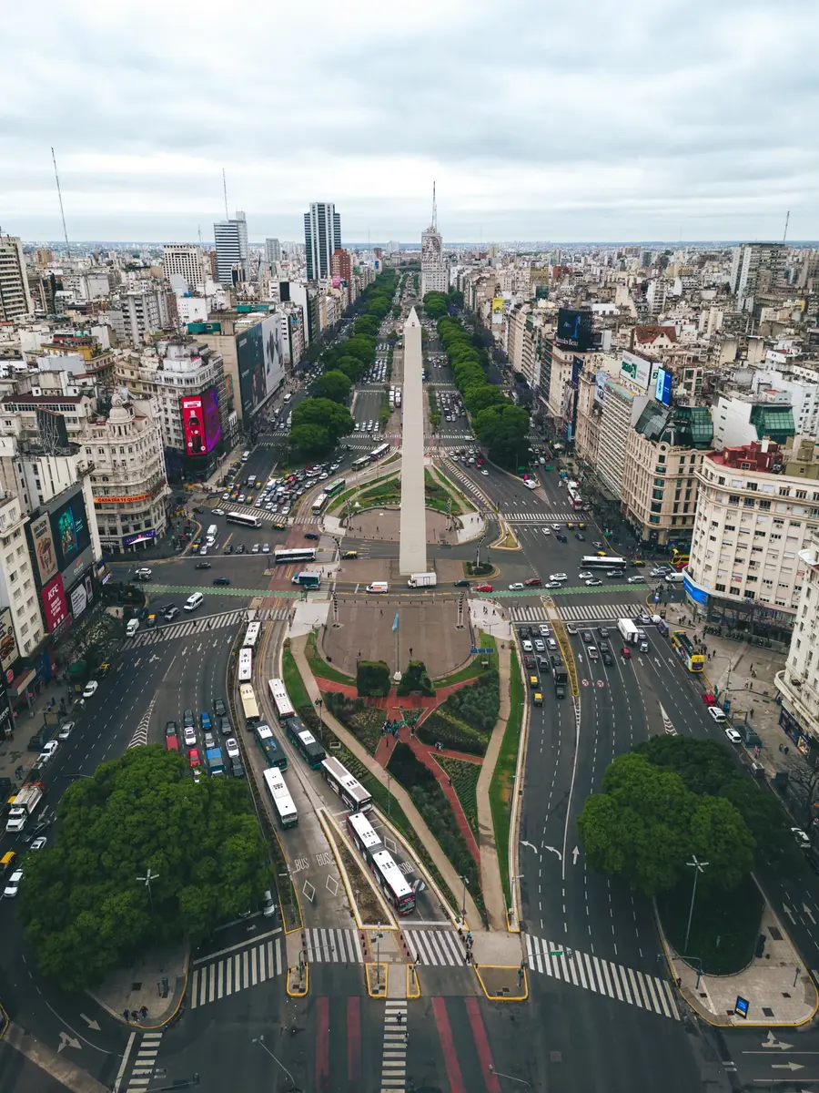 Scenery of Buenos Aires.