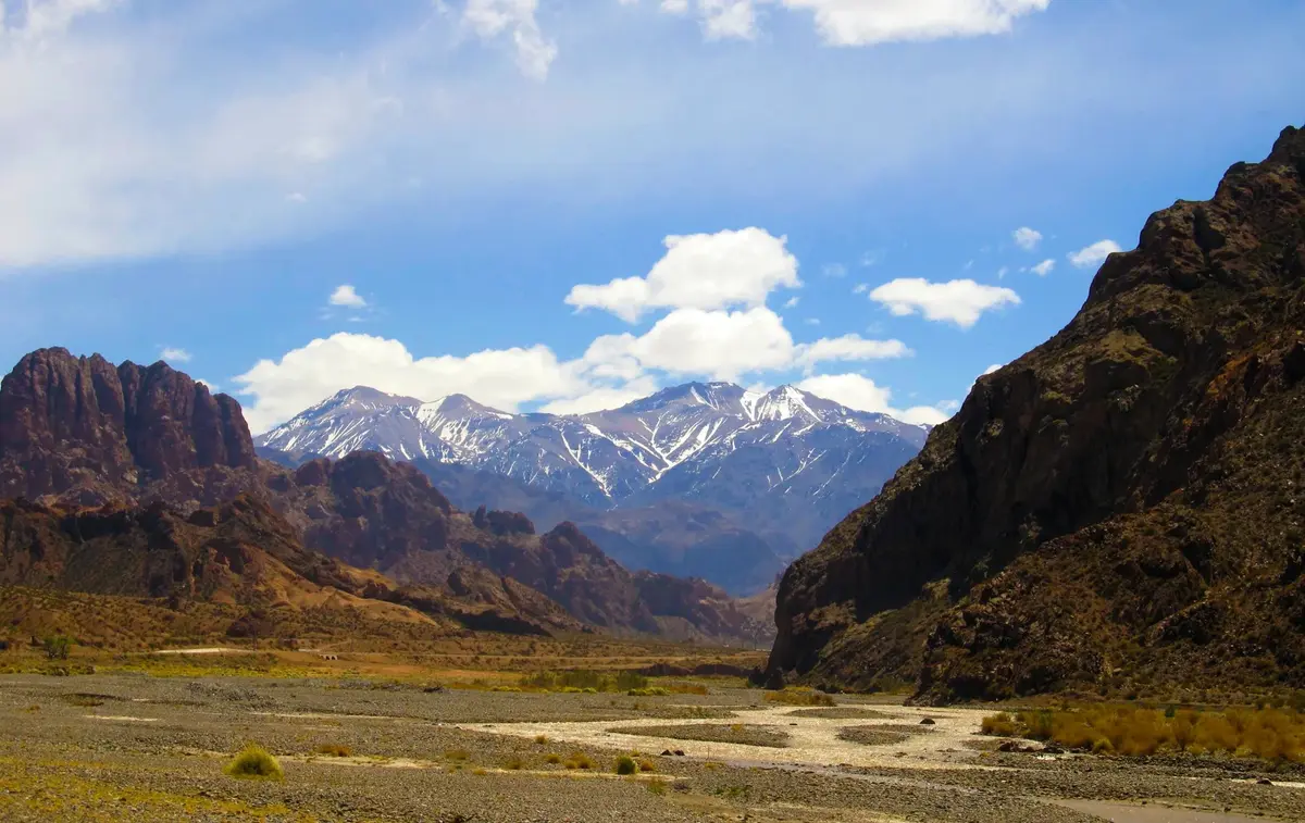 Scenery of Mendoza.